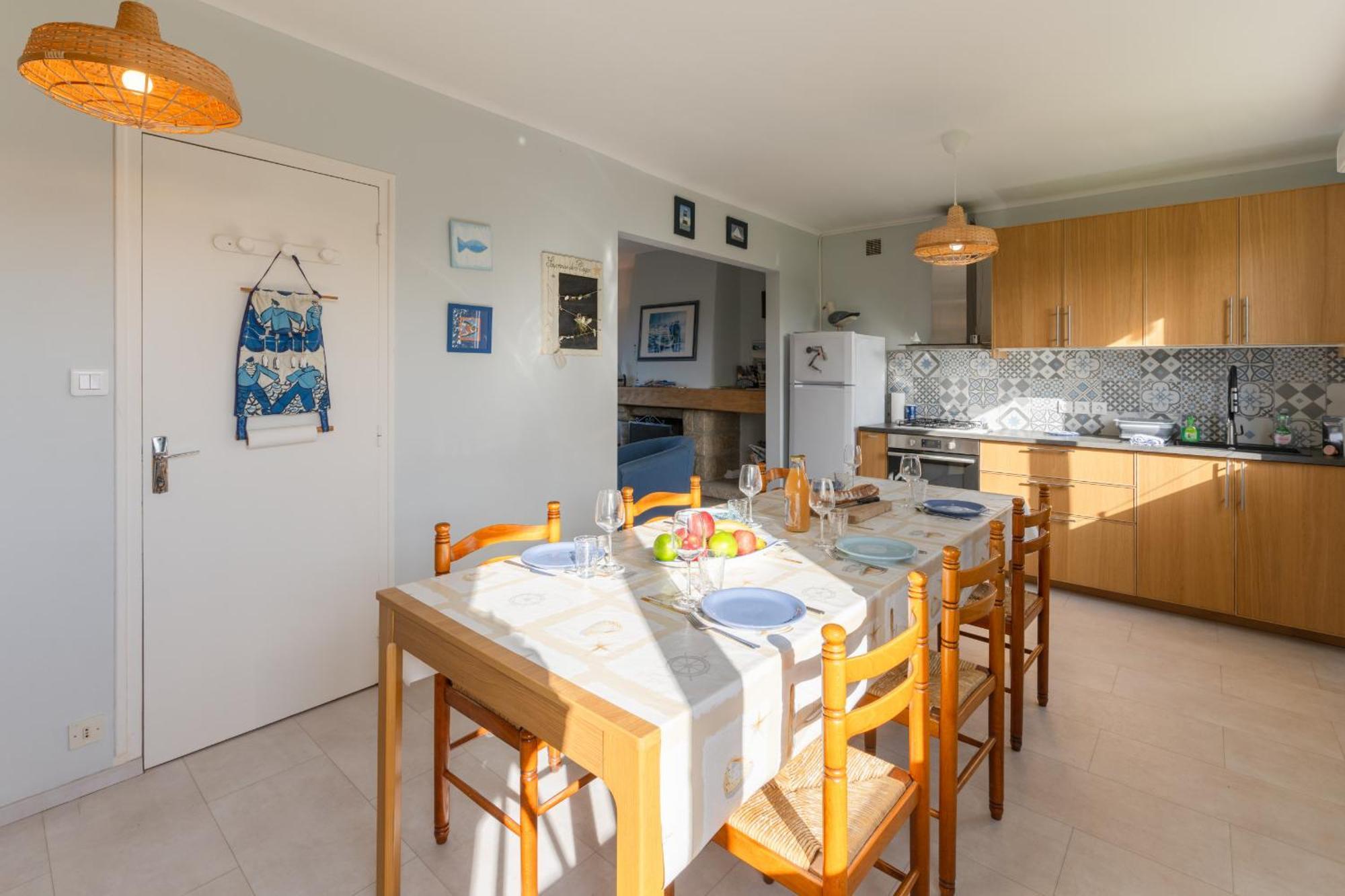 Ty Mor Bras - Maison Familiale A 2 Pas De La Plage Portsall Exterior foto