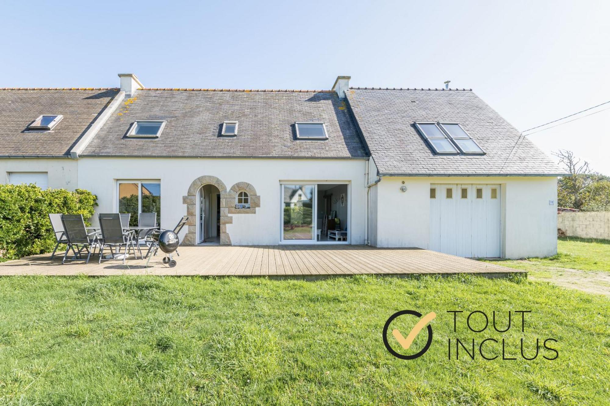 Ty Mor Bras - Maison Familiale A 2 Pas De La Plage Portsall Exterior foto